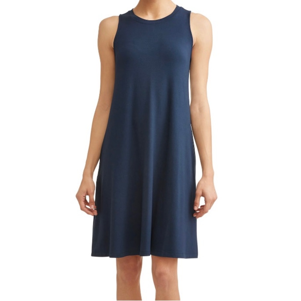 NWT- Time and Tru Women's Sleeveless Knit Dress